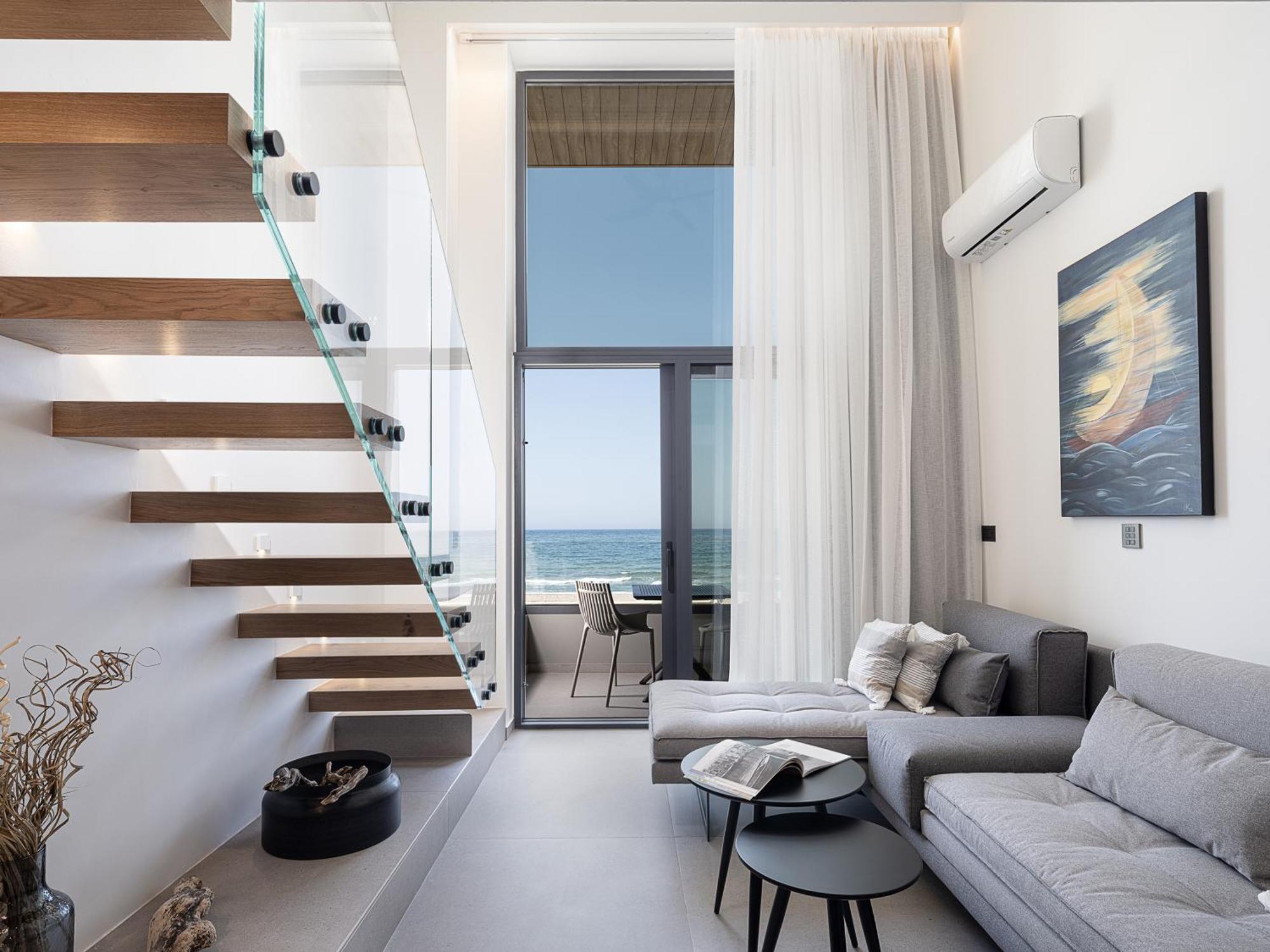 Calla Luxury Seafront Suites Rethymno  ภายนอก รูปภาพ