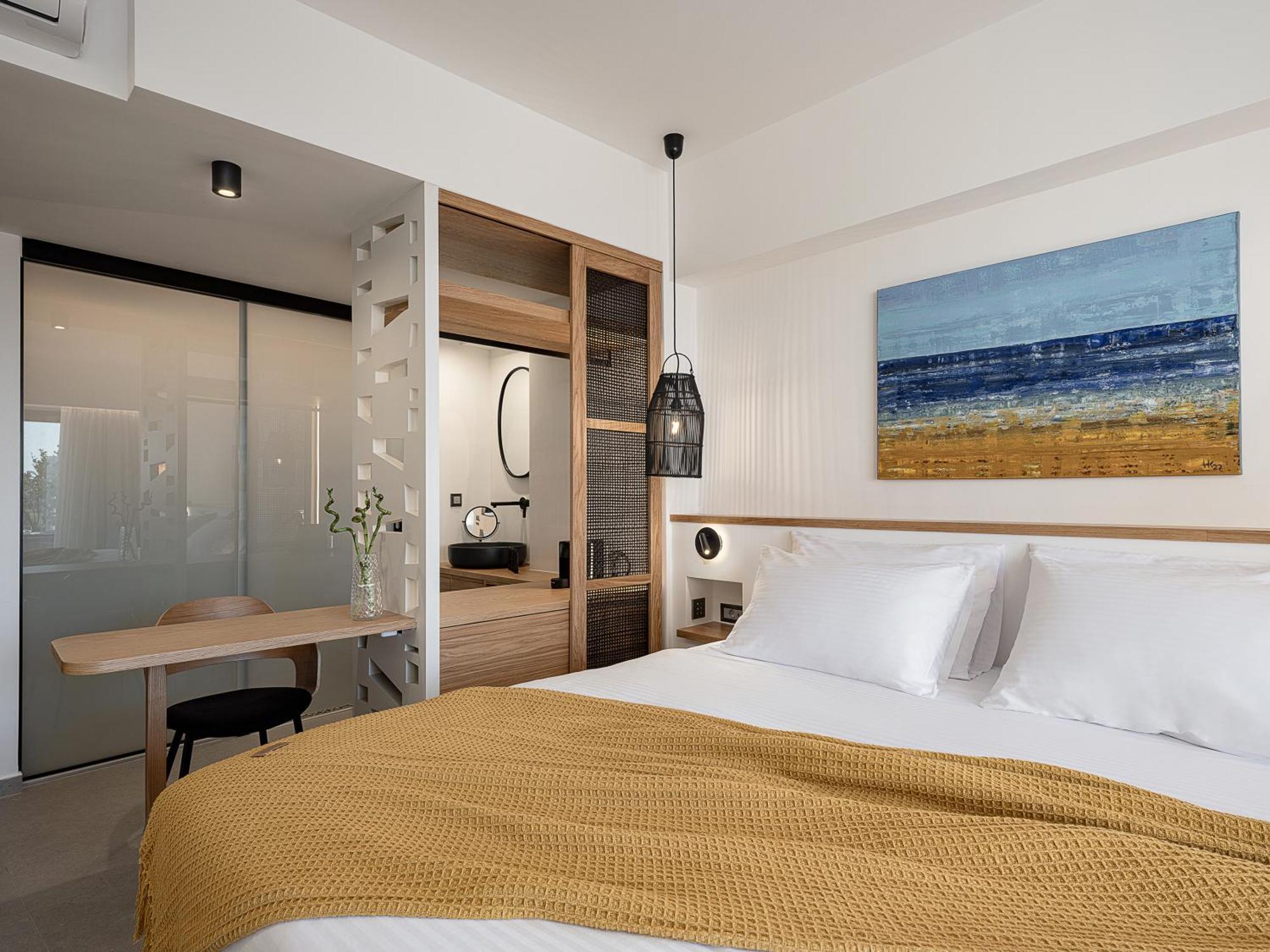 Calla Luxury Seafront Suites Rethymno  ภายนอก รูปภาพ